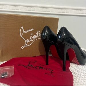 Red Bottom Heels, Box, Bags Size 40 READ DESCRIPTION